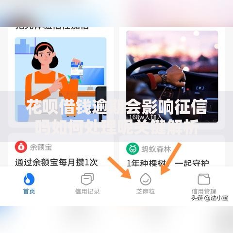 花呗借钱逾期会影响征信吗如何处理呢关键解析