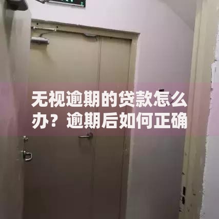 无视逾期的贷款怎么办？逾期后如何正确处理及避免法律风险