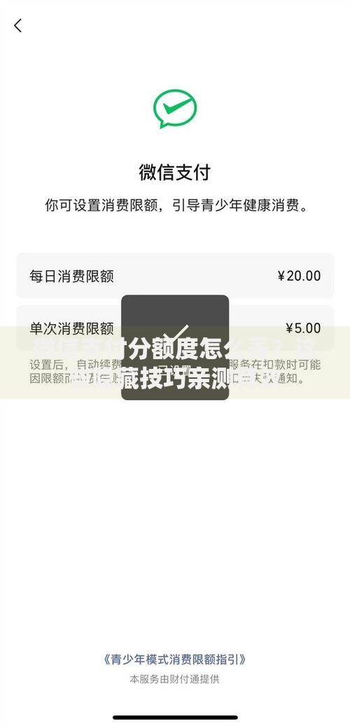 微信支付分额度怎么弄？这些隐藏技巧亲测有效