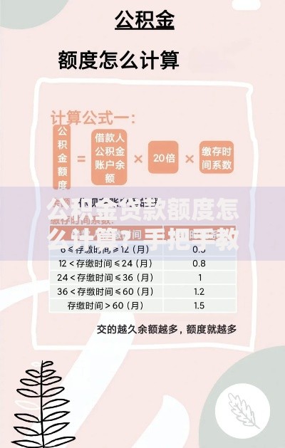 公积金贷款额度怎么计算？手把手教你轻松搞定