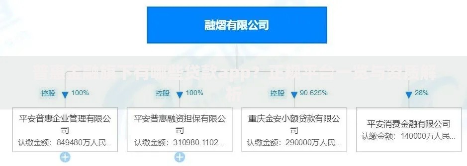 普惠金融旗下有哪些贷款app？正规平台一览与资质解析