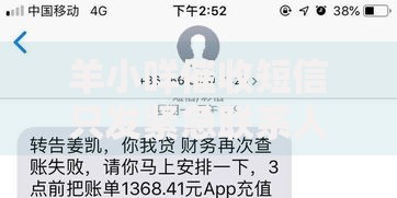 羊小咩催收短信只发紧急联系人吗？真实情况深度解析