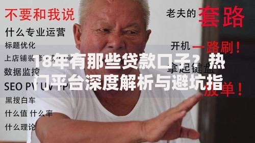 18年有那些贷款口子？热门平台深度解析与避坑指南