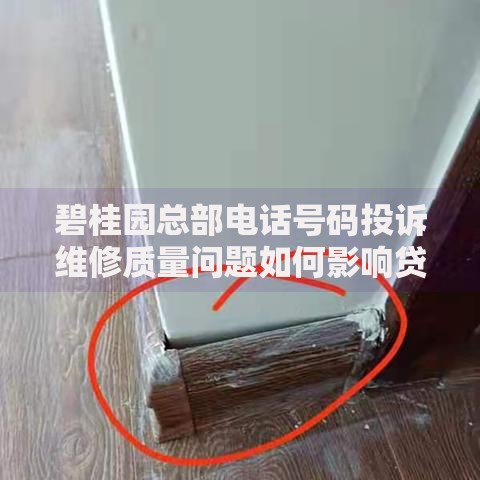 碧桂园总部电话号码投诉维修质量问题如何影响贷款购房权益保障