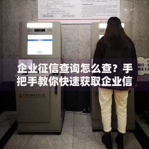 企业征信查询怎么查？手把手教你快速获取企业信用报告