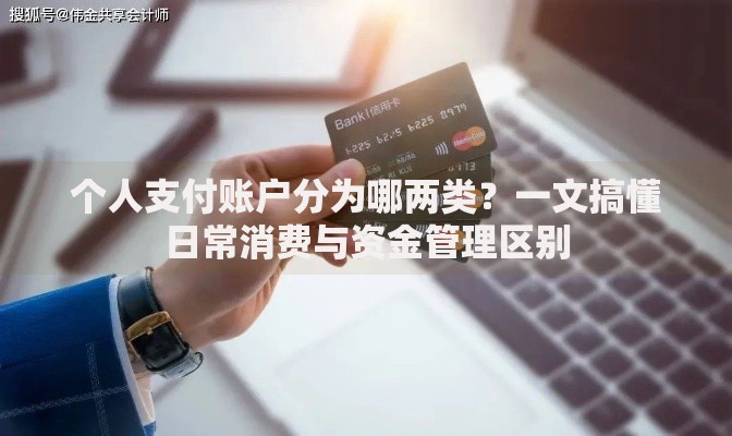 个人支付账户分为哪两类？一文搞懂日常消费与资金管理区别