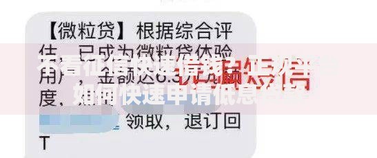 不看征信快速借钱？正规平台如何快速申请低息贷款
