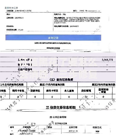 征信黑花了要怎么去消除？三步修复指南与权威方案解析