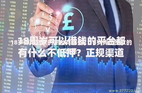 18周岁可以借钱的平台都有什么不低押？正规渠道深度解析