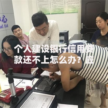个人建设银行信用贷款还不上怎么办？应对策略与解决方案