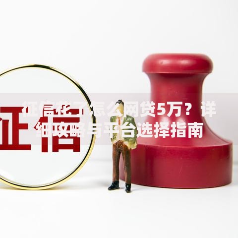 征信花了怎么网贷5万？详细攻略与平台选择指南