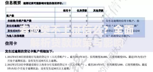 寿险贷不上征信么？全面解析贷款政策与影响