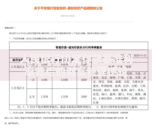 人民银行协定存款基准利率背后的财富管理逻辑