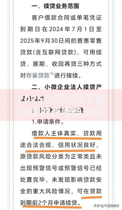 2025小额贷款不看征信的有哪些正规渠道可选