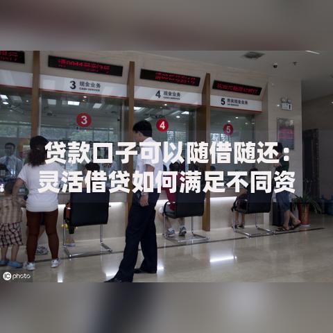 贷款口子可以随借随还：灵活借贷如何满足不同资金需求？