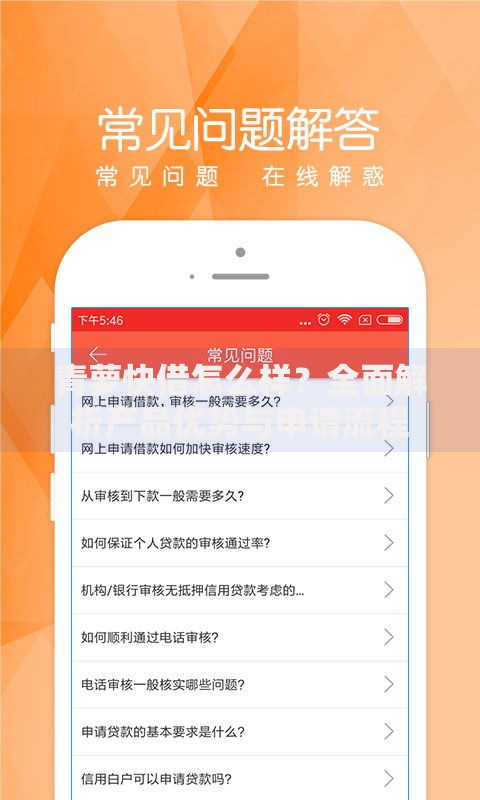 青萝快借怎么样？全面解析产品优势与申请流程