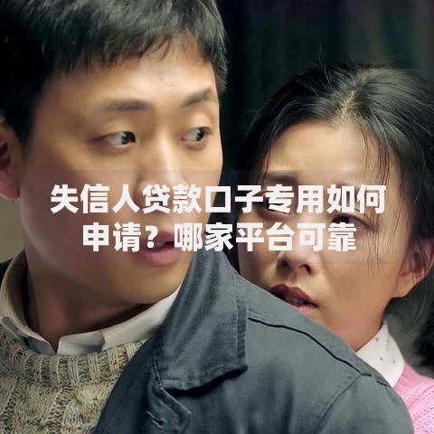 失信人贷款口子专用如何申请？哪家平台可靠