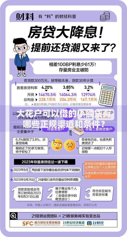 大花户可以借的小额贷有哪些正规渠道和条件？