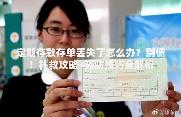 定期存款存单丢失了怎么办？别慌！补救攻略+预防技巧全解析
