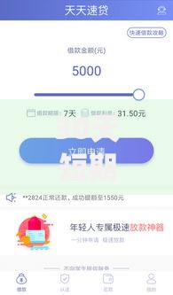 30天短期借款不看征信app快速到账审核流程详解