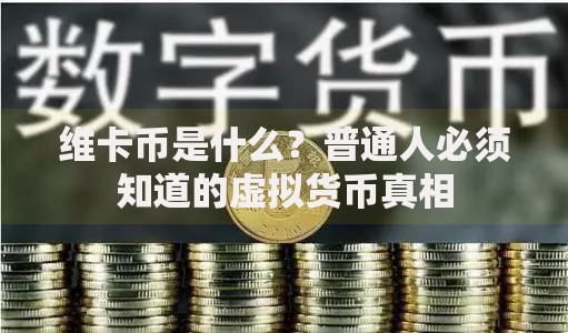 维卡币是什么？普通人必须知道的虚拟货币真相