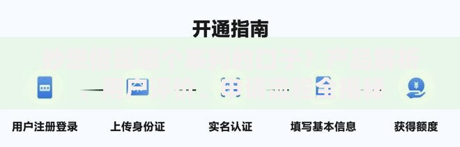 妙想借是哪个系列的口子？产品解析、用户评价、申请流程全揭秘