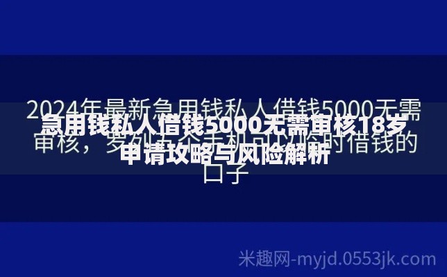 急用钱私人借钱5000无需审核18岁申请攻略与风险解析