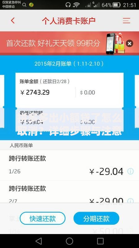 拼多多出小额贷了怎么取消？详细步骤与注意事项解析