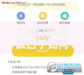 12月1日借款口子如何选择正规低息平台
