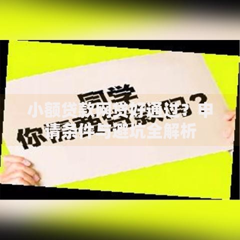 小额贷款网贷好通过?申请条件与避坑全解析 小额贷款网贷好通过?申请条件与避坑全解析