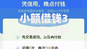 小额借钱3000马上到账：快速借款渠道与审核要点详解