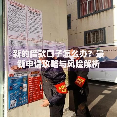 新的借款口子怎么办？最新申请攻略与风险解析