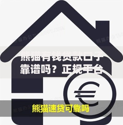 熊猫有钱贷款口子靠谱吗？正规平台资质解析及申请流程指南