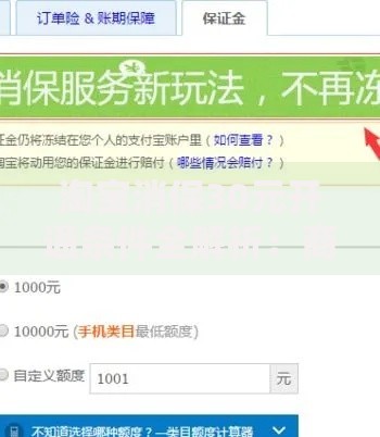 淘宝消保30元开通条件全解析：商家必看省钱攻略