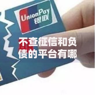 不查征信和负债的平台有哪些？深度解析贷款新选择