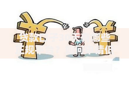 贷款口子30天有哪些正规平台？如何申请低息借款？