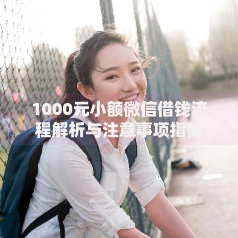 1000元小额微信借钱流程解析与注意事项指南 1000元小额微信借钱流程解析与注意事项指南