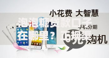 泡泡糖贷款口子在哪里？正规渠道解析与避坑指南