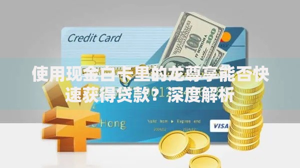 使用现金白卡里的龙尊享能否快速获得贷款？深度解析