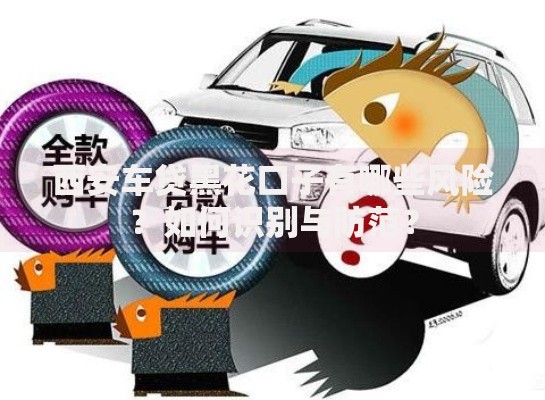 西安车贷黑花口子有哪些风险？如何识别与防范？