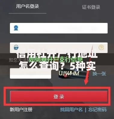 信用社开户行地址怎么查询？5种实用方法帮你快速搞定