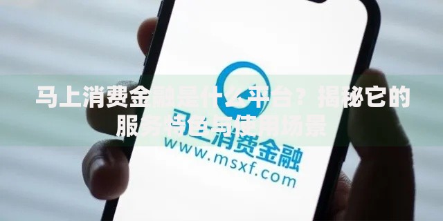 马上消费金融是什么平台？揭秘它的服务特色与使用场景
