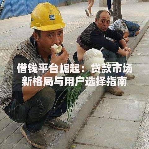 借钱平台崛起：贷款市场新格局与用户选择指南