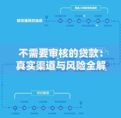 不需要审核的贷款：真实渠道与风险全解析