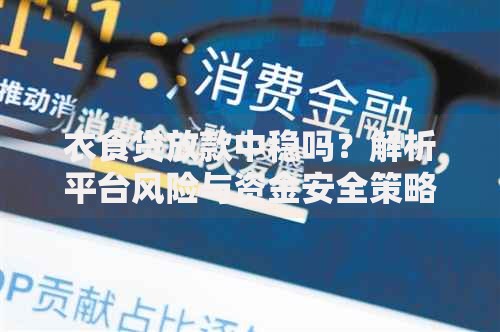 衣食贷放款中稳吗？解析平台风险与资金安全策略