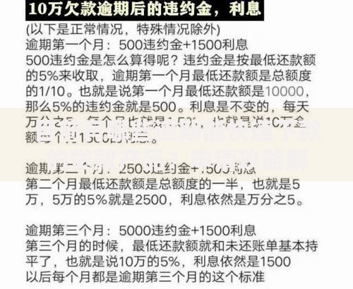 目前有哪些逾期能快速下款的贷款产品？申请攻略解析
