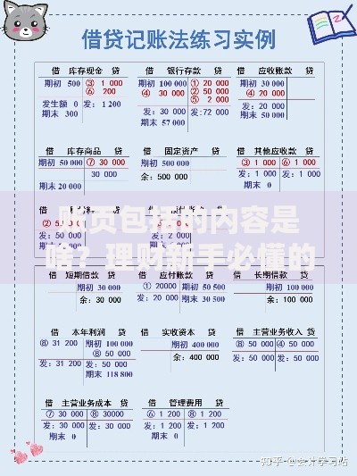 账页包括的内容是啥？理财新手必懂的5大核心要素