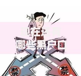 现在还有哪些黑户口子？如何识别与防范风险指南