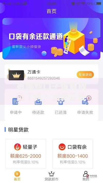 有哪些口子恢复放款了吗？最新正规渠道盘点