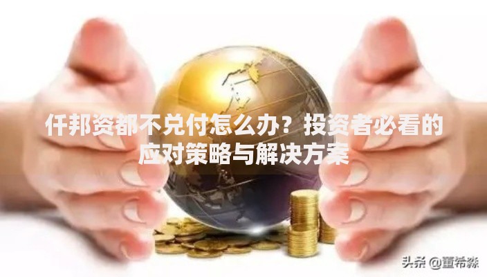 仟邦资都不兑付怎么办？投资者必看的应对策略与解决方案